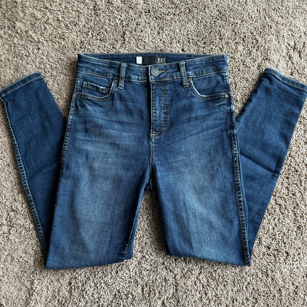 LIKE NEW Kut From the Kloth High Rise skinny jeans